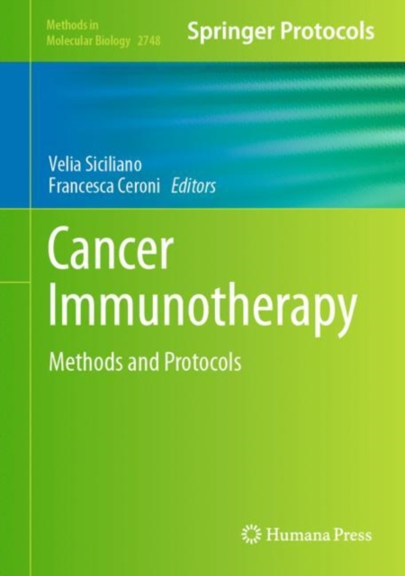 Cancer Immunotherapy : Methods and Protocols, EPUB eBook