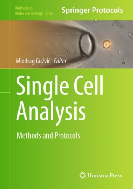 Single Cell Analysis : Methods and Protocols, EPUB eBook