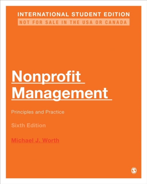 Nonprofit Management - International Student Edition : Principles and Practice, Paperback / softback Book