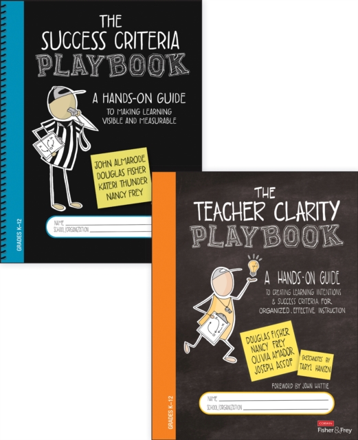 BUNDLE: Fisher: The Teacher Clarity Playbook + Almarode: The Success Criteria Playbook, Multiple-component retail product Book