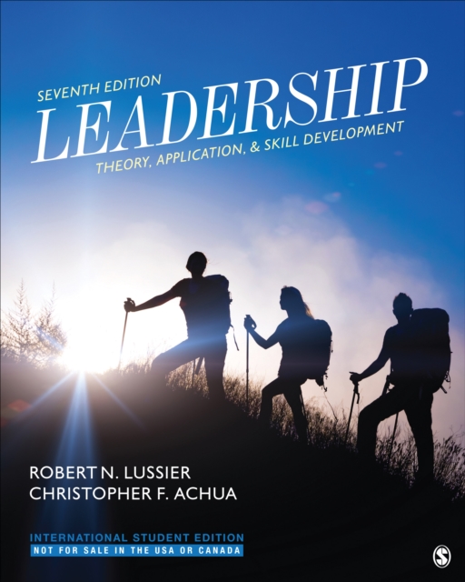 Leadership - International Student Edition : Theory, Application, & Skill Development, Paperback / softback Book