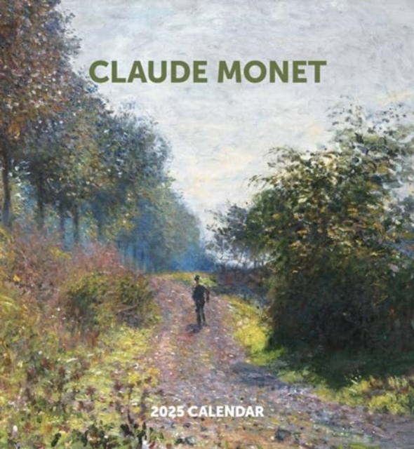 Claude Monet 2025 Wall Calendar, Paperback Book