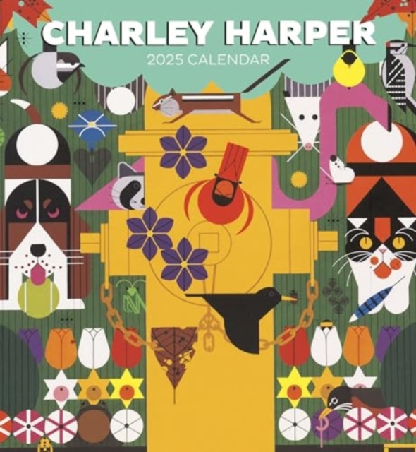 Charley Harper 2025 Wall Calendar, Paperback Book