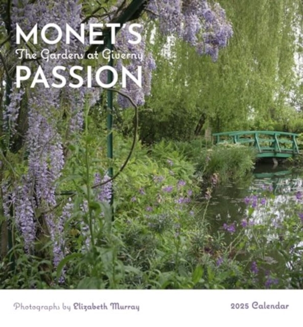 Monet's Passion : The Gardens at Giverny 2025 Mini Wall Calendar, Paperback Book