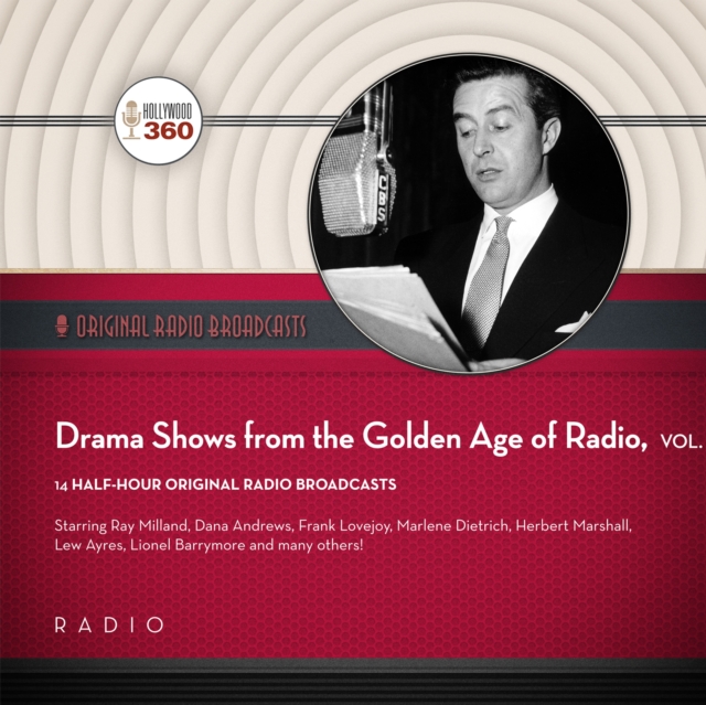 Drama Shows from the Golden Age of Radio, Vol. 1, eAudiobook MP3 eaudioBook