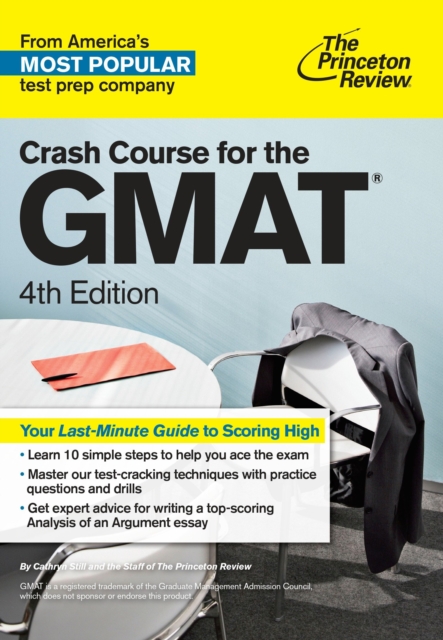 Crash Course for the GMAT, 4th Edition, EPUB eBook