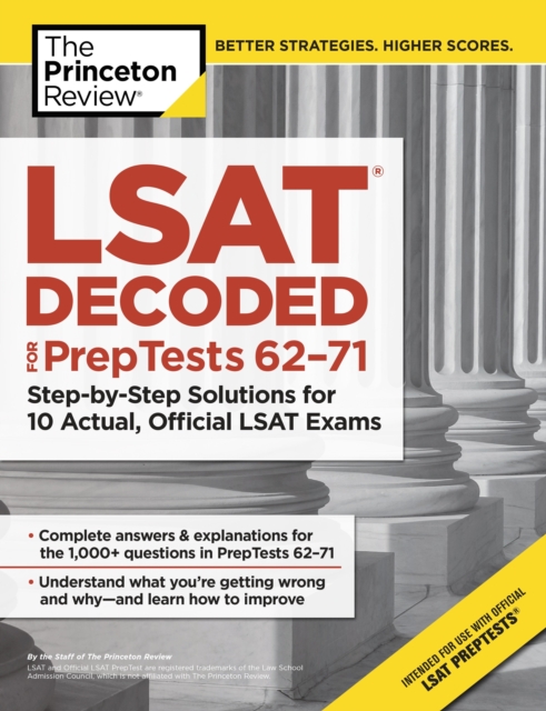 LSAT Decoded (PrepTests 62-71), EPUB eBook