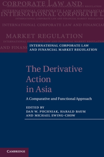 The Derivative Action in Asia : A Comparative and Functional Approach, Hardback Book