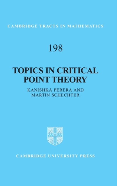 Topics in Critical Point Theory, Hardback Book