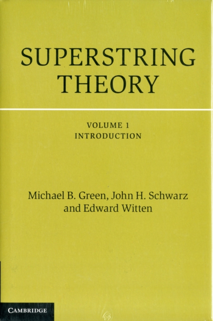 Superstring Theory 2 Volume Hardback Set : 25th Anniversary Edition, Mixed media product Book