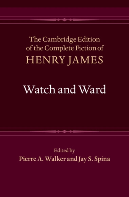 Watch and Ward, Hardback Book