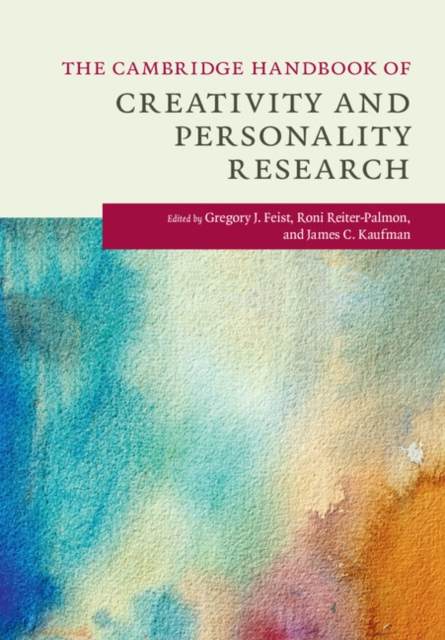 The Cambridge Handbook of Creativity and Personality Research, Hardback Book