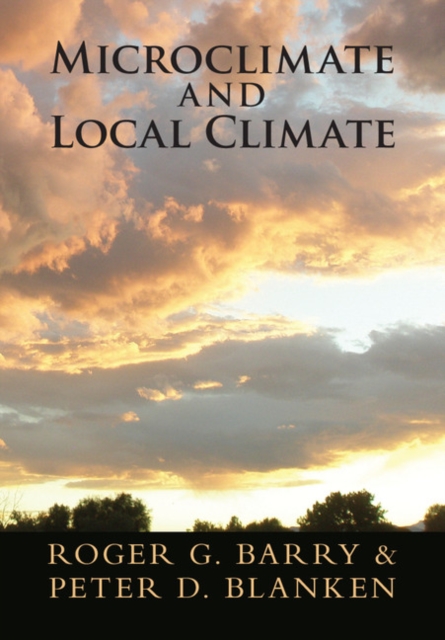 Microclimate and Local Climate, Hardback Book