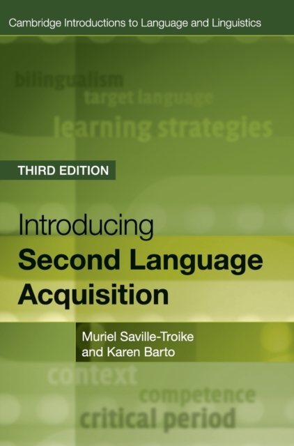 Introducing Second Language Acquisition, Hardback Book