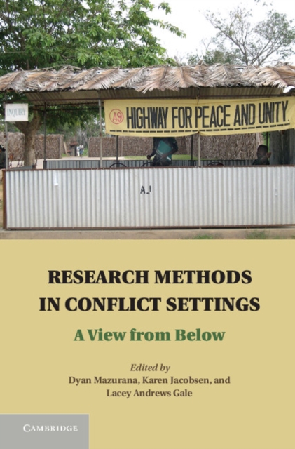 Research Methods in Conflict Settings : A View from Below, EPUB eBook