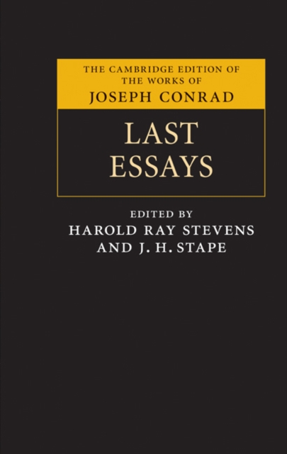 Last Essays, PDF eBook