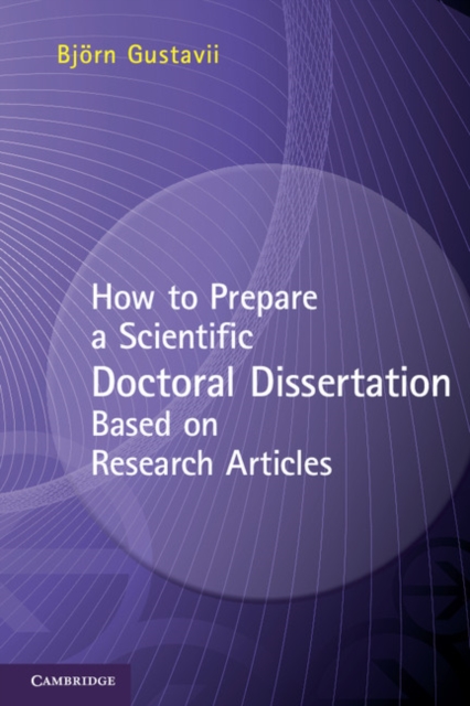 How to Prepare a Scientific Doctoral Dissertation Based on Research Articles, EPUB eBook