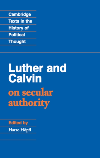 Luther and Calvin on Secular Authority, EPUB eBook