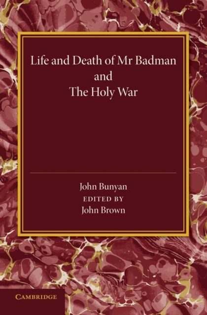 'Life and Death of Mr Badman' and 'The Holy War', Paperback / softback Book