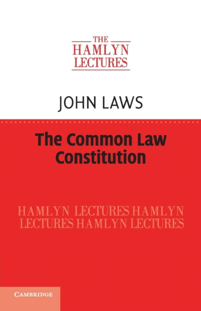 The Common Law Constitution, Paperback / softback Book