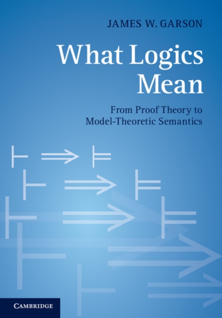 What Logics Mean : From Proof Theory to Model-Theoretic Semantics, PDF eBook