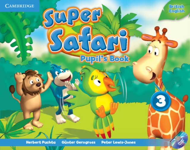 Super Safari Level 3 Pupil's Book with DVD-ROM, Multiple-component retail product, part(s) enclose Book