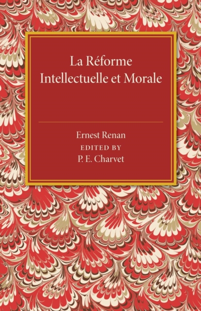 La reforme intellectuelle et morale, Paperback / softback Book