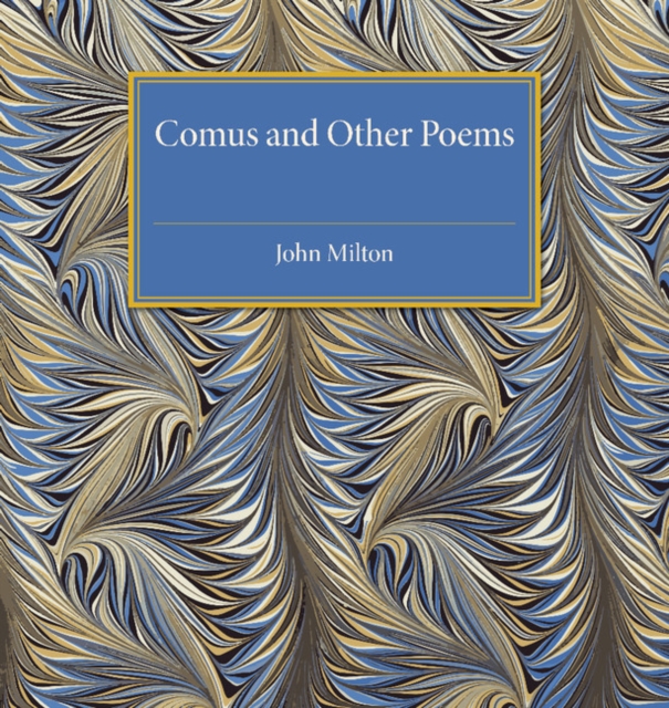 Comus and Other Poems, Paperback / softback Book