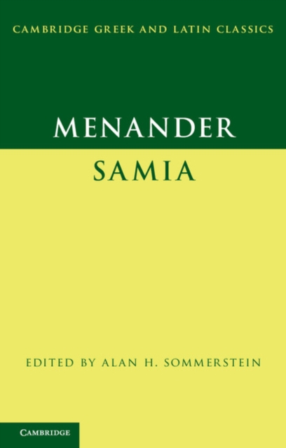 Menander: Samia (The Woman from Samos), PDF eBook