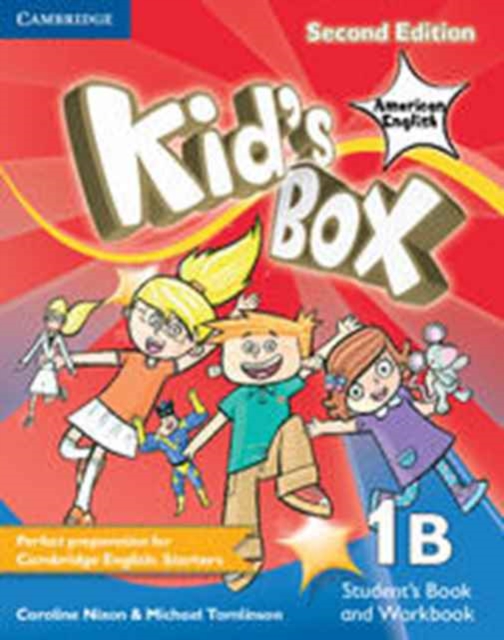 Kid's Box American English Level 1B Student's Book and Workbook Combo with CD-ROM Split Combo Edition, Mixed media product Book