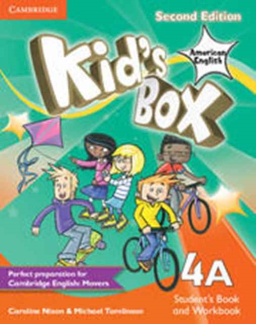 Kid's Box American English Level 4A Student's Book and Workbook Combo with CD-ROM Split Combo Edition, Mixed media product Book