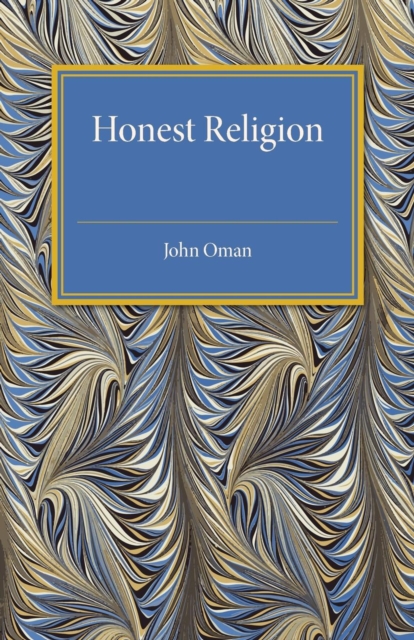 Honest Religion, Paperback / softback Book