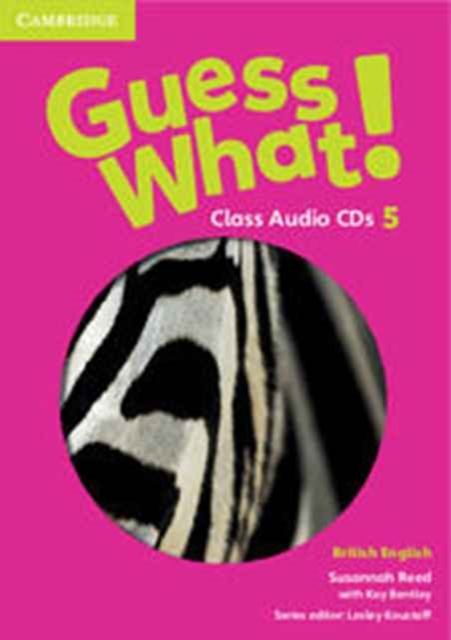 Guess What! Level 5 Class Audio CDs (3) British English, CD-Audio Book