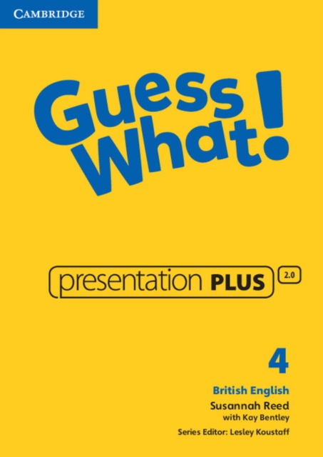 Guess What! Level 4 Presentation Plus British English, DVD-ROM Book