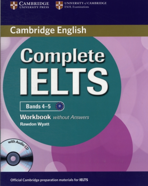Complete IELTS Bands 4-5 Workbook without Answers with Audio CD, Multiple-component retail product, part(s) enclose Book