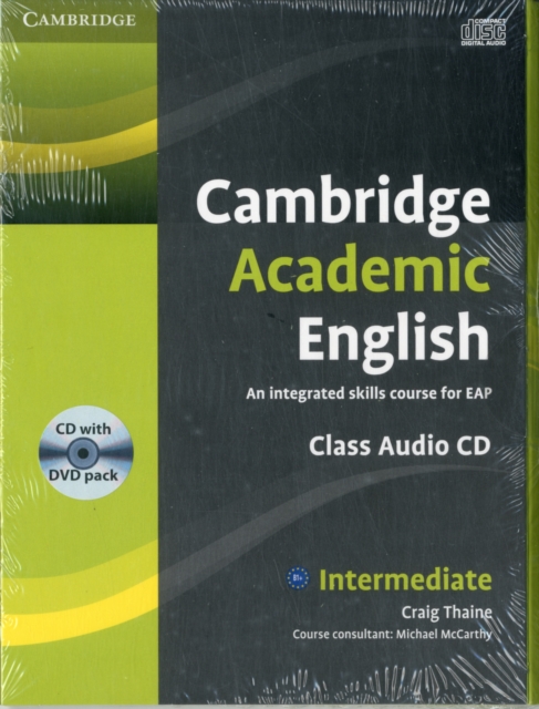 Cambridge Academic English B1+ Intermediate Class Audio CD and DVD Pack : An Integrated Skills Course for EAP, Multiple-component retail product Book