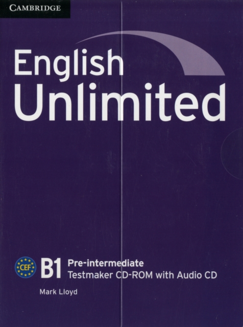 English Unlimited Pre-intermediate Testmaker CD-ROM and Audio CD, Mixed media product Book