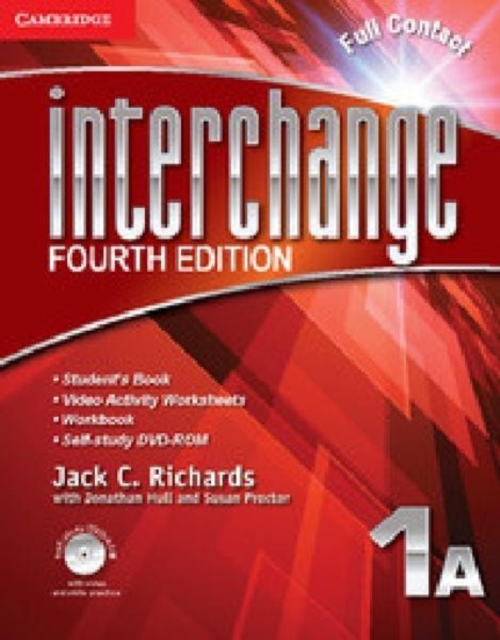 Interchange Level 1 Full Contact A with Self-study DVD-ROM, Mixed media product Book