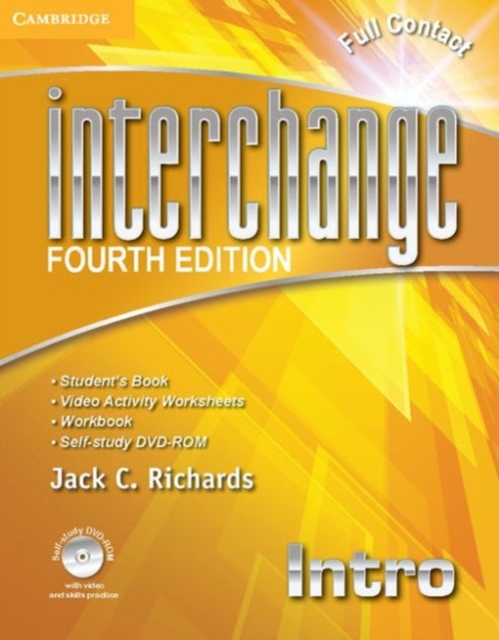 Interchange Intro Full Contact with Self-study DVD-ROM, Mixed media product Book