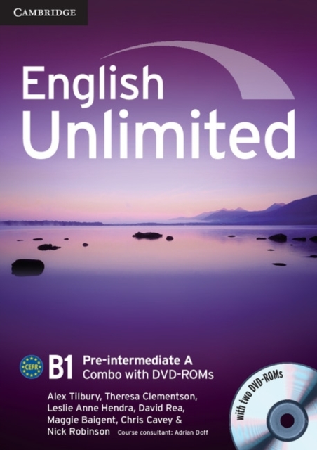 English Unlimited Pre-Intermediate a Combo with DVD-Roms (2), Mixed media product Book