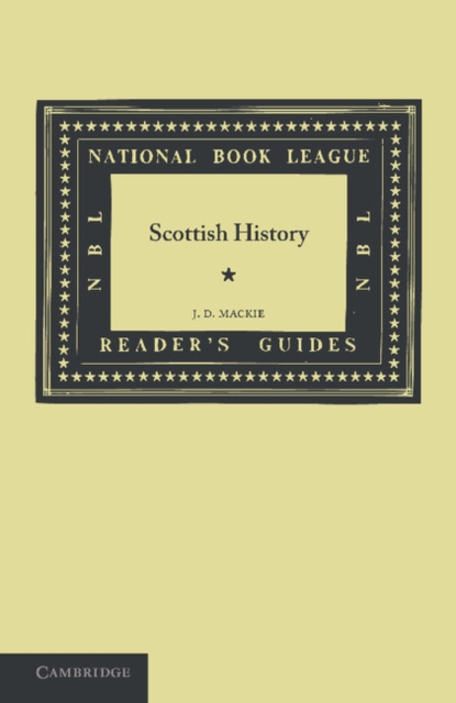 Scottish History, Paperback / softback Book