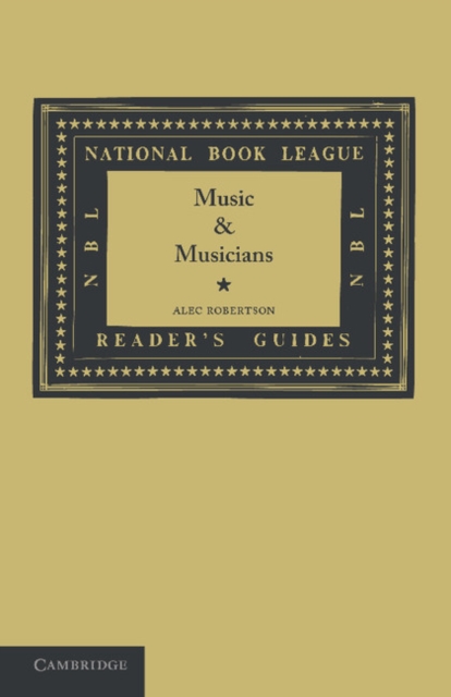 Music and Musicians, Paperback / softback Book