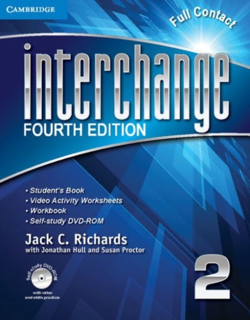 Interchange Level 2 Full Contact with Self-study DVD-ROM, Mixed media product Book