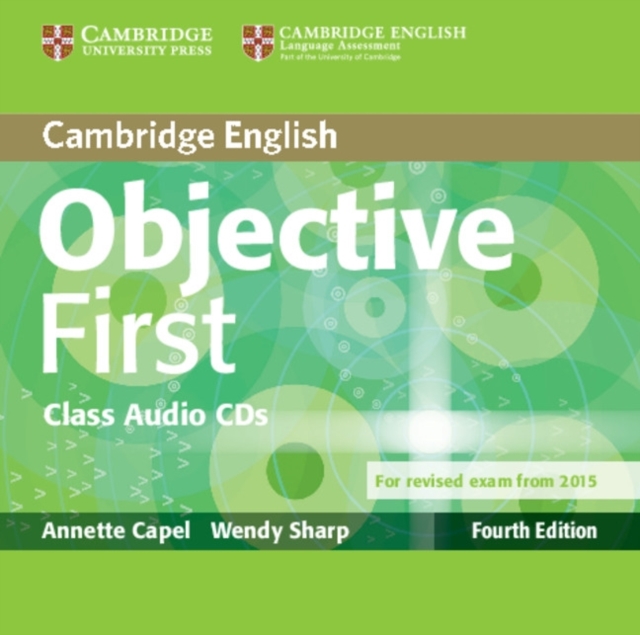 Objective First Class Audio CDs (2), CD-Audio Book