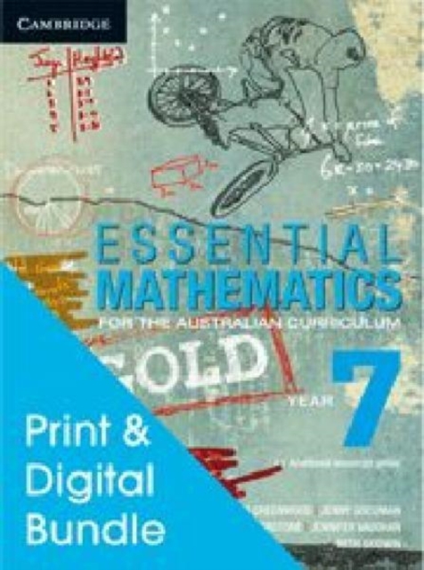 Essential Mathematics Gold for the Australian Curriculum Year 7 and Cambridge HOTmaths, Mixed media product Book