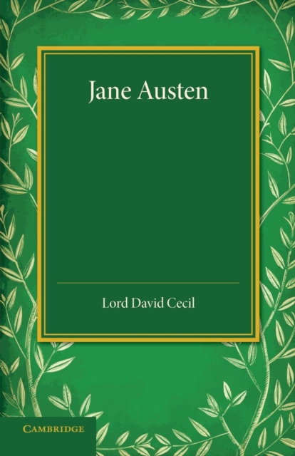 Jane Austen, Paperback / softback Book