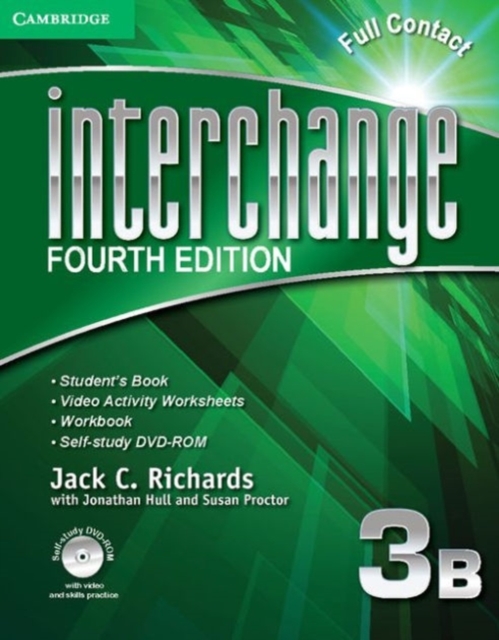 Interchange Level 3 Full Contact B with Self-study DVD-ROM, Mixed media product Book