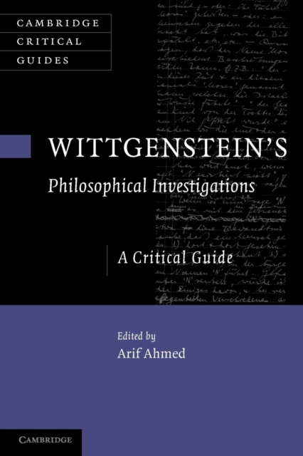Wittgenstein's Philosophical Investigations : A Critical Guide, Paperback / softback Book