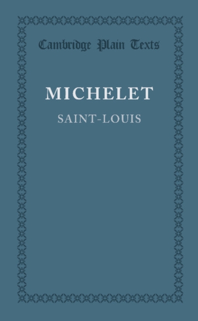 Saint-Louis, Paperback / softback Book