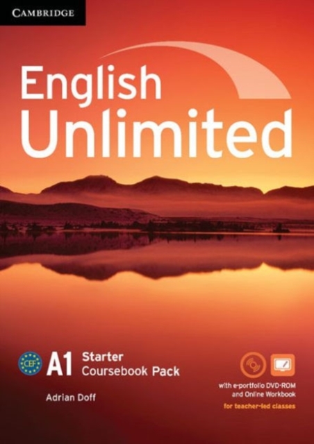 English Unlimited Starter Coursebook with e-Portfolio and Online Workbook Pack, Mixed media product Book